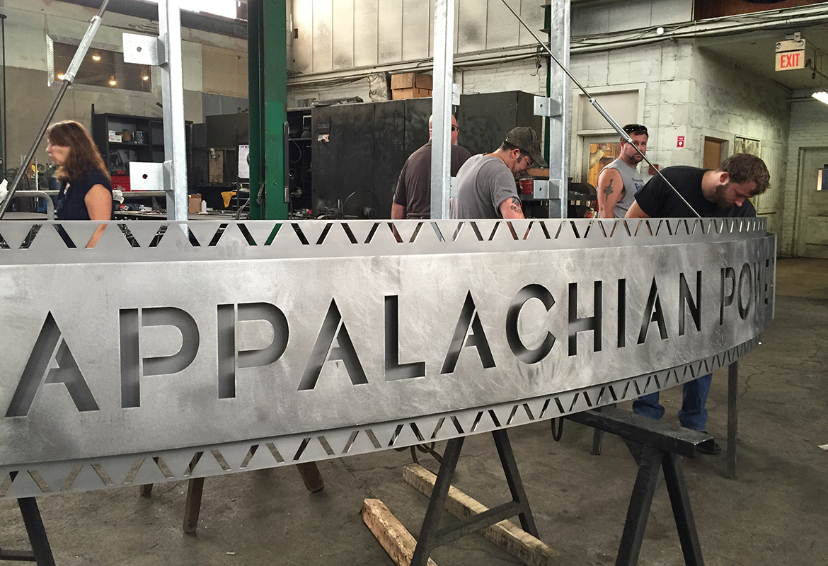 Appalachian Power AEP awning