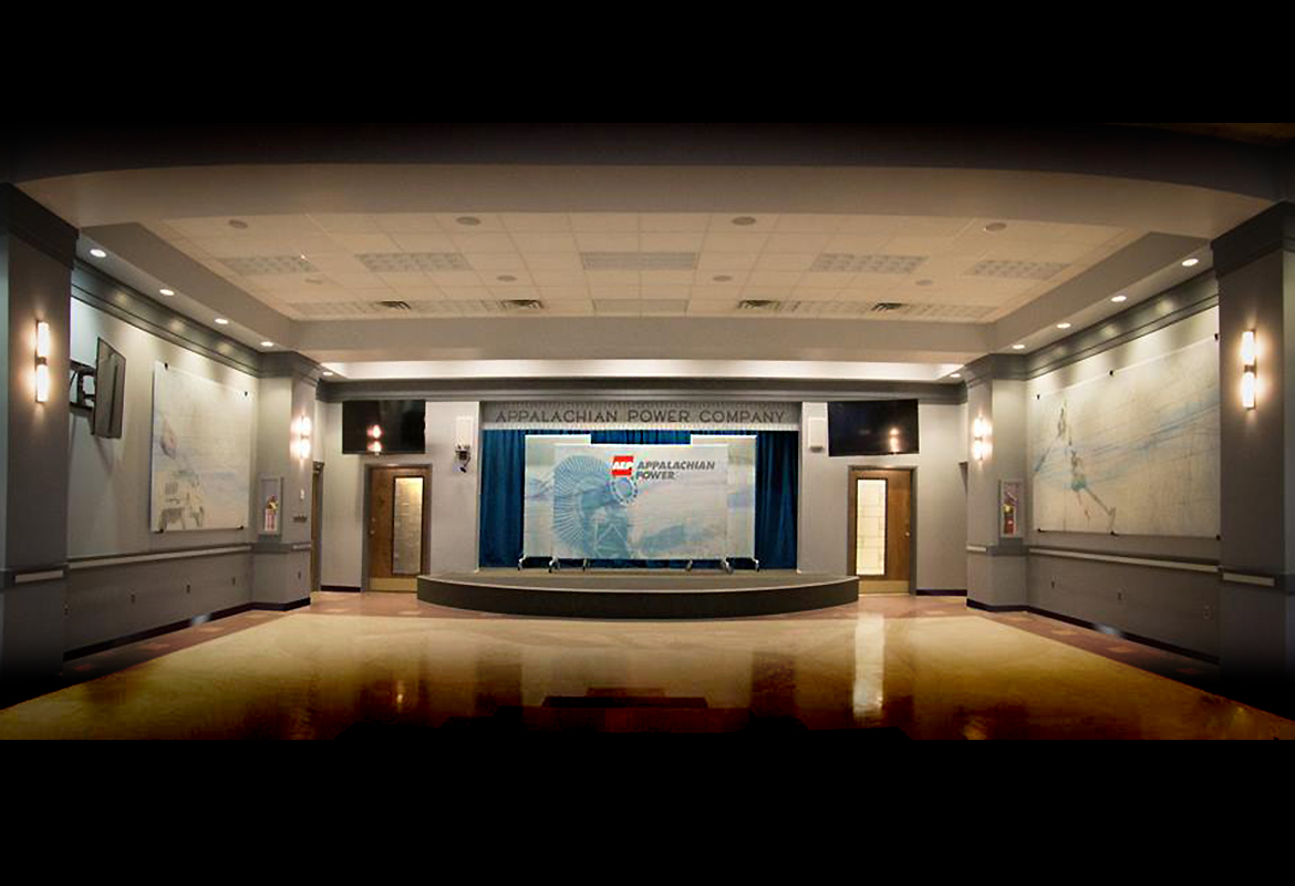 Appalachian Electric Power AEP Roanoke finished interior