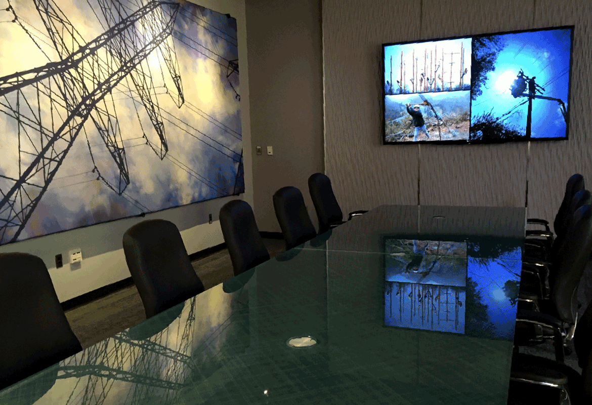 Appalachian Electric Power AEP Roanoke new conference interior