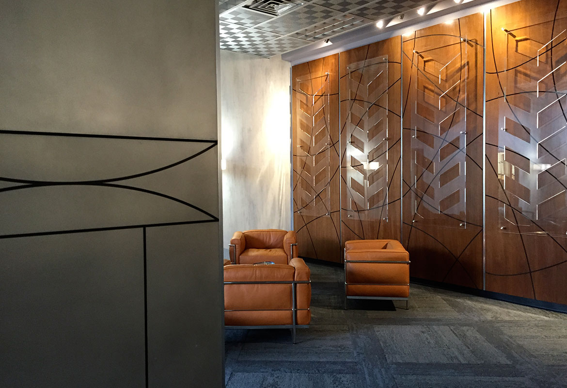 Appalachian Electric Power AEP Roanoke new elevator hallways