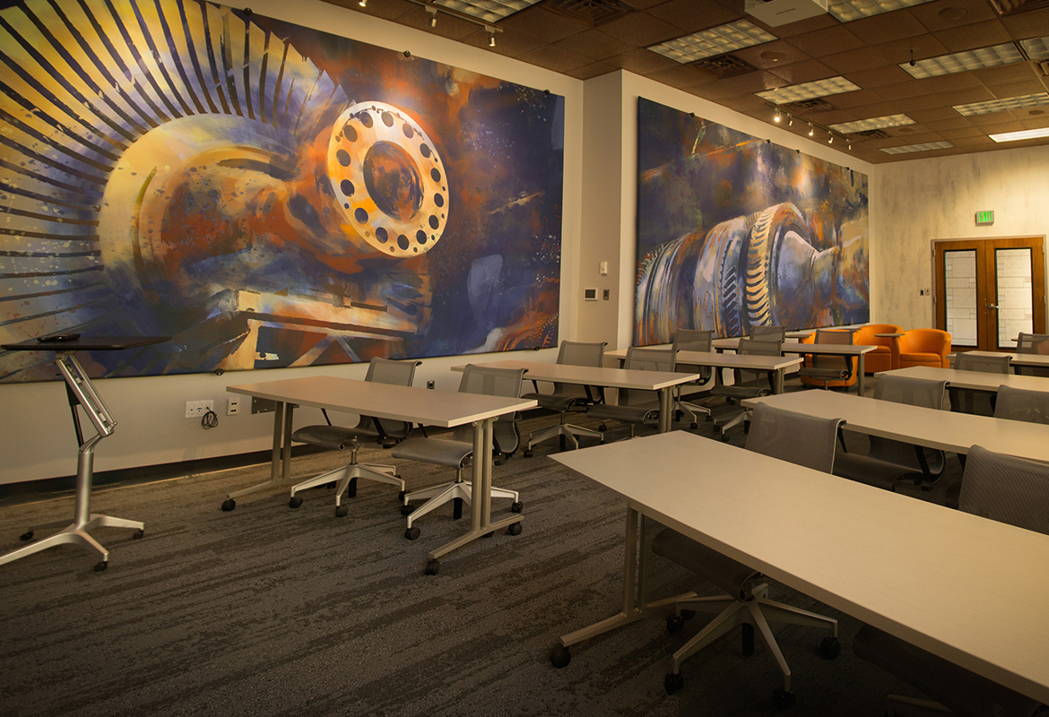 Appalachian Electric Power AEP Roanoke new training interior