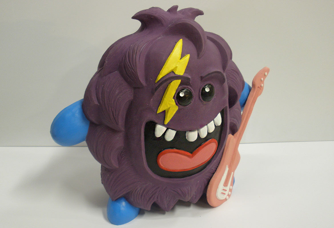 Curtis Elliott Designs purpleman award design