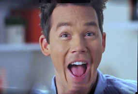 David Bromstad coffeemate tv ad