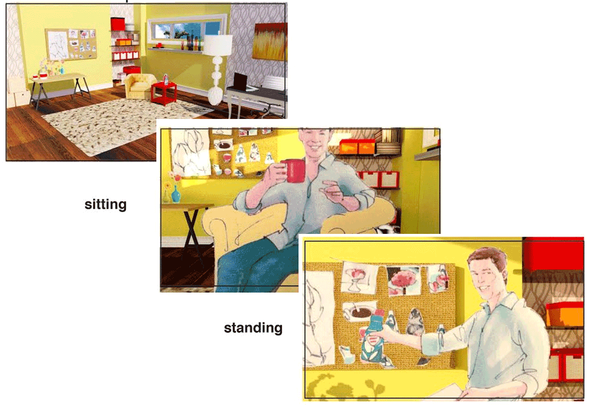 David Bromstad in coffee-mate tv spot mills james studios