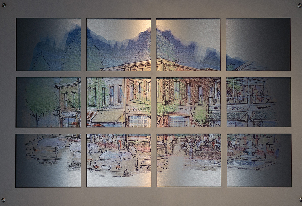 Appalachian Power Smith Mountain Dam visitor's center lobby