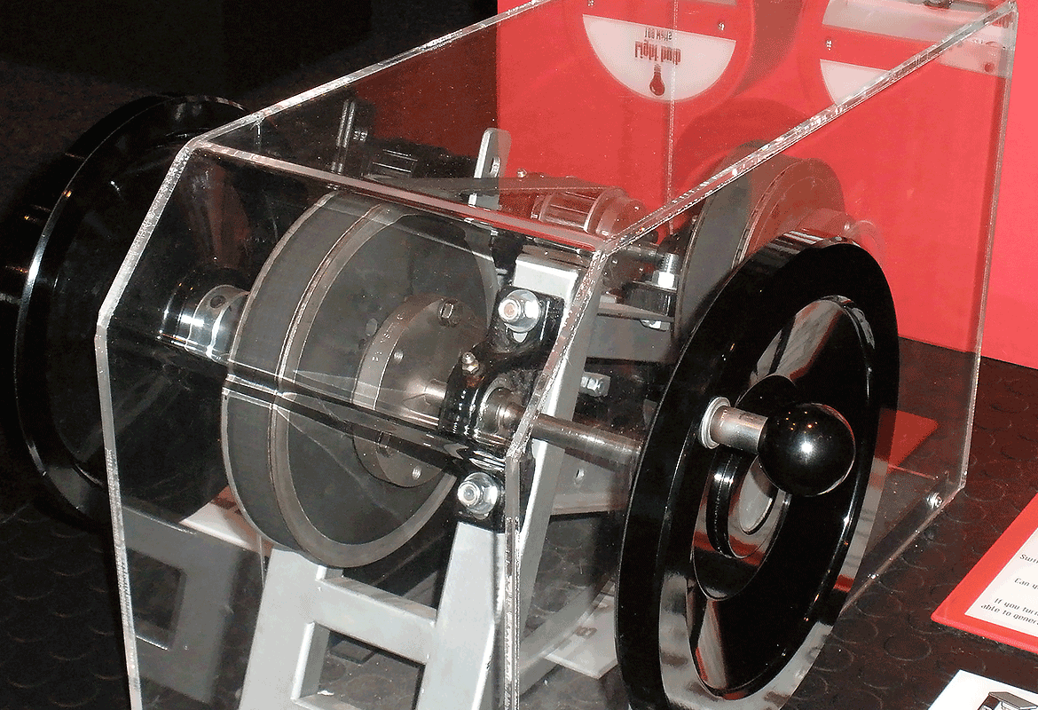 The Works: Ohio Center for History, Art & Technology electric crank