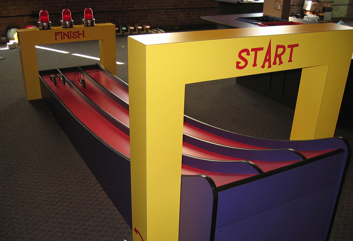 The Works: Ohio Center for History, Art & Technology racing track