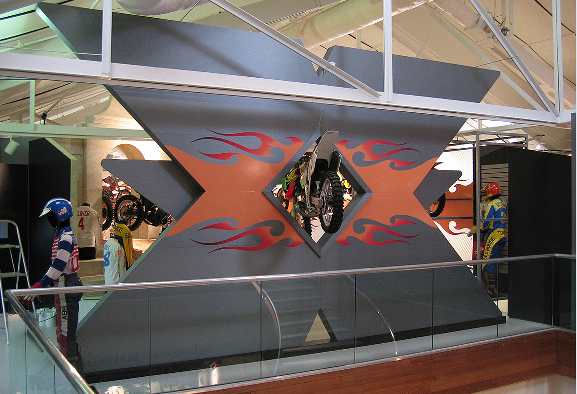 Motorcycle Hall of Fame Museum Motocross America x back