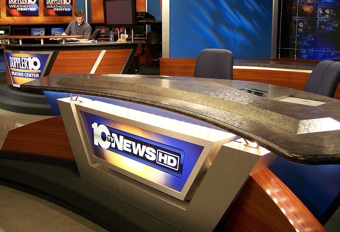 WBNS news set