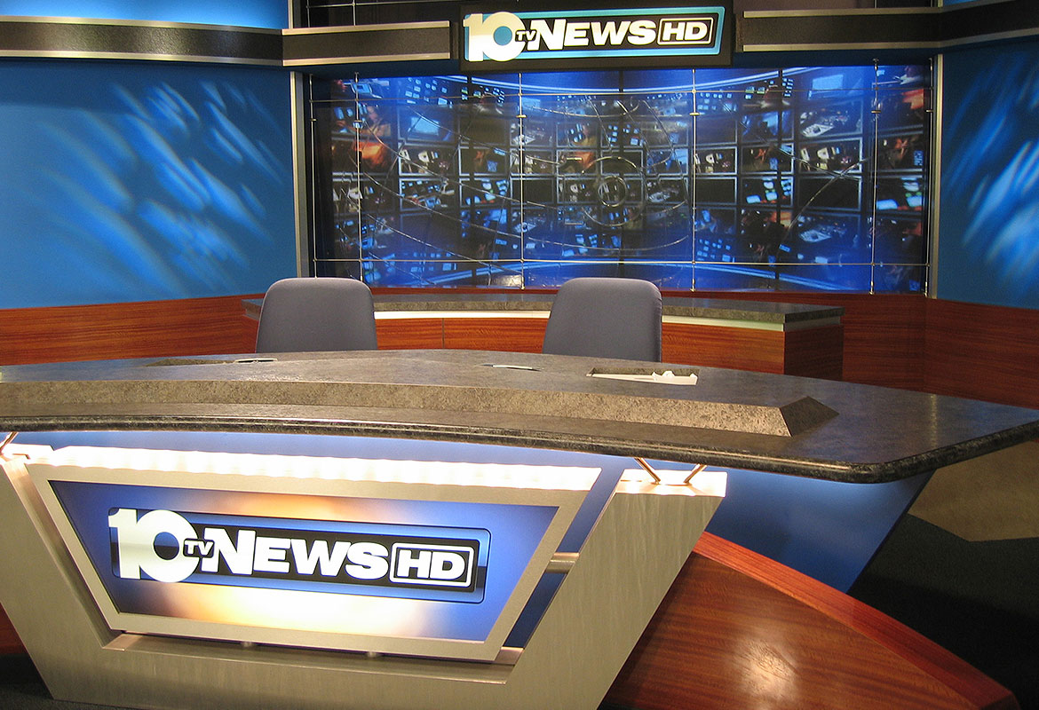 WBNS news set