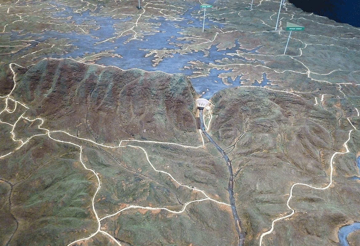 Appalachian Power Smith Mountain Dam visitor's center