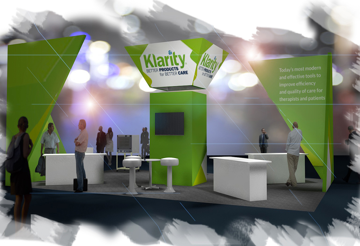 Scotts Miricle-Gro trade show set